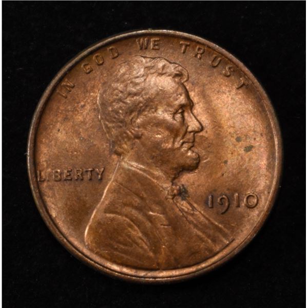 1910 LINCOLN CENT CH BU RB