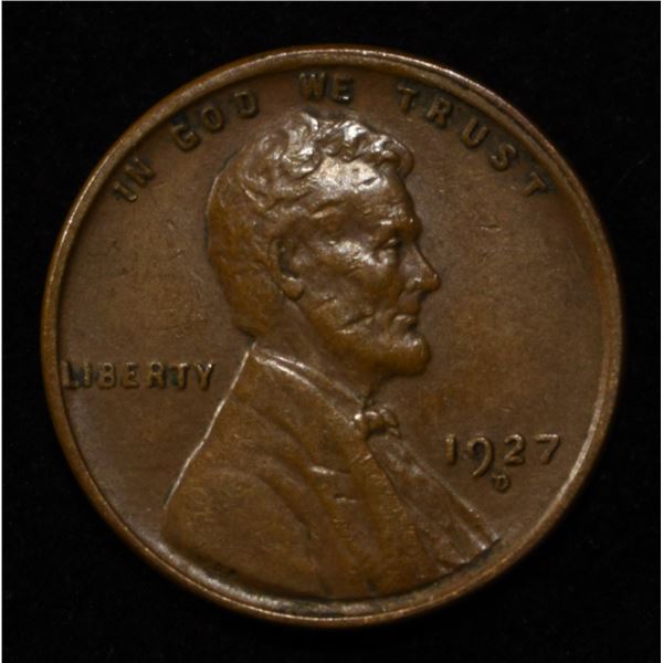 APPEALING 1927-D CENT: CHOICE UNC