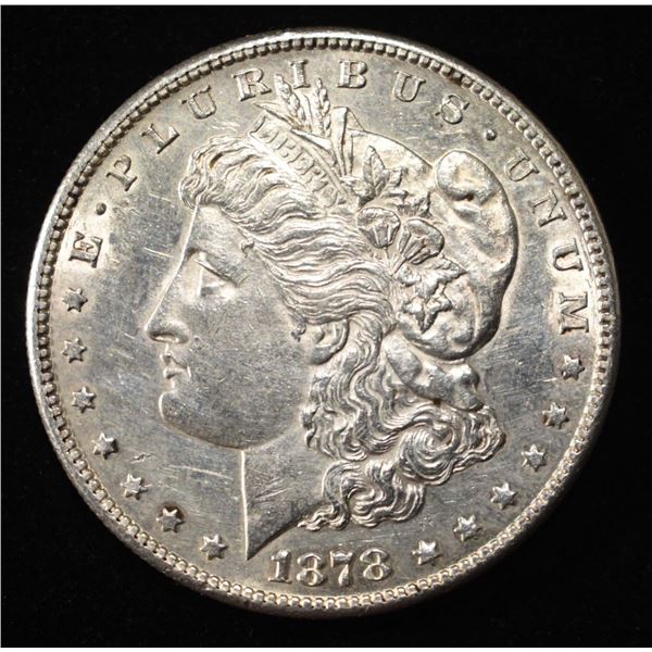 1878-S MORGAN DOLLAR AU/BU