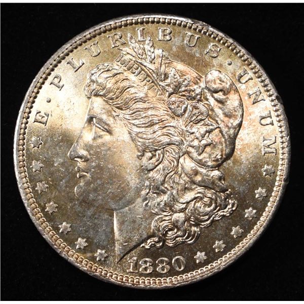 1880-O MORGAN DOLLAR CH BU RARE THIS GRADE