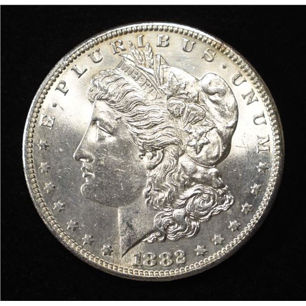 1882-S MORGAN DOLLAR BU