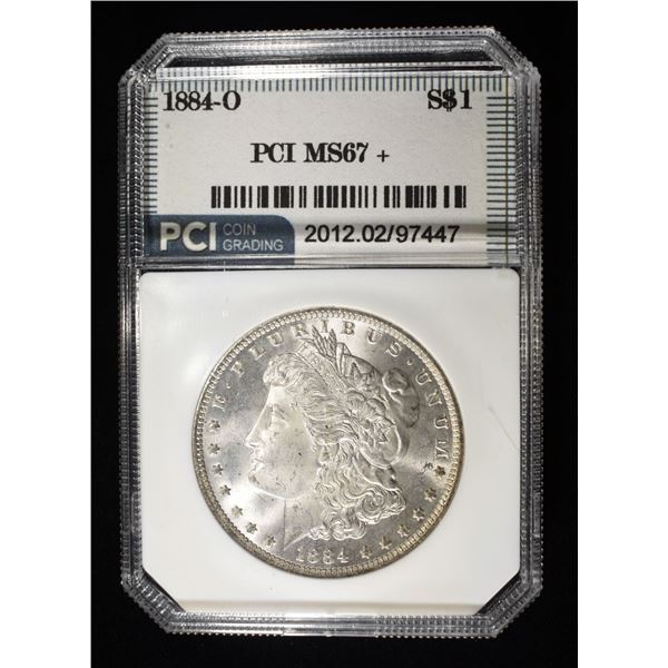 1884-O MORGAN DOLLAR SUPERB GEM BU