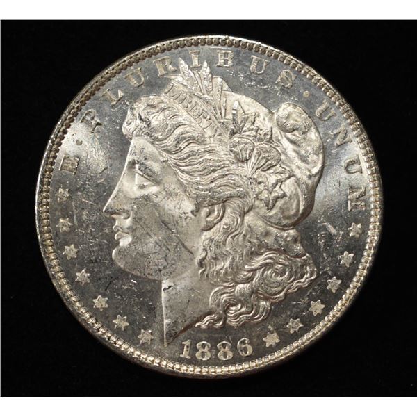 1886 MORGAN DOLLAR CH BU PROOF LIKE