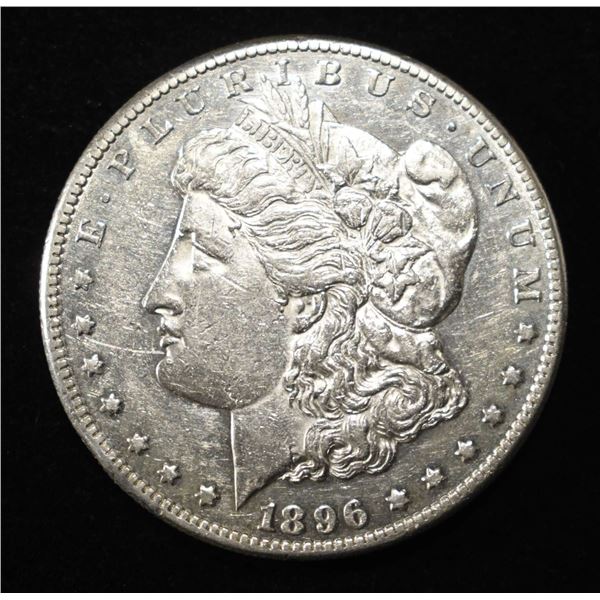 1896-S MORGAN DOLLAR BU