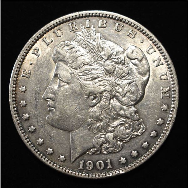 1901 MORGAN DOLLAR CH AU