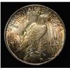 Image 2 : 1922 PEACE DOLLAR CH/GEM BU COLOR