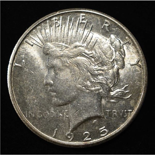 1925-S PEACE DOLLAR BU