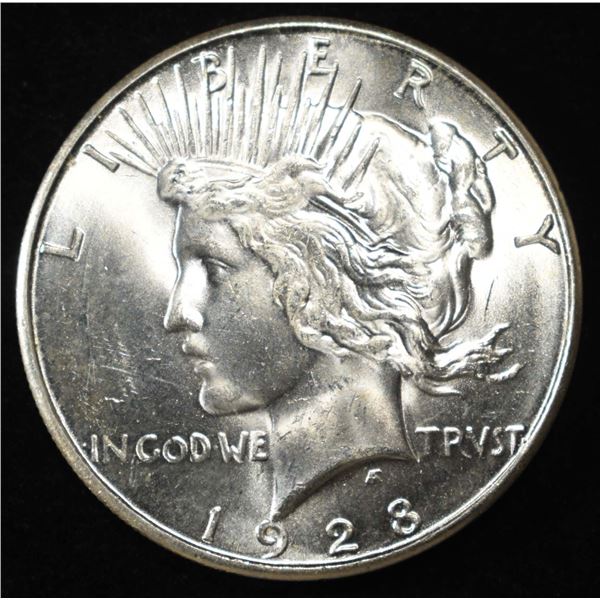 1928-S PEACE DOLLAR CH/GEM BU