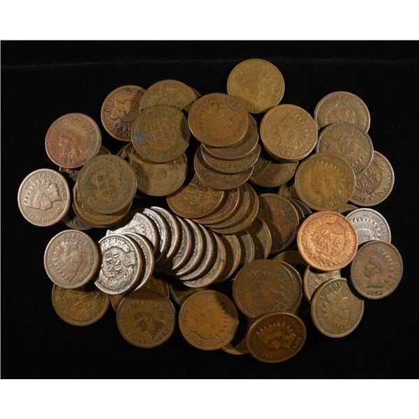 (70) INDIAN CENTS:80'S, 90'S, 00'S