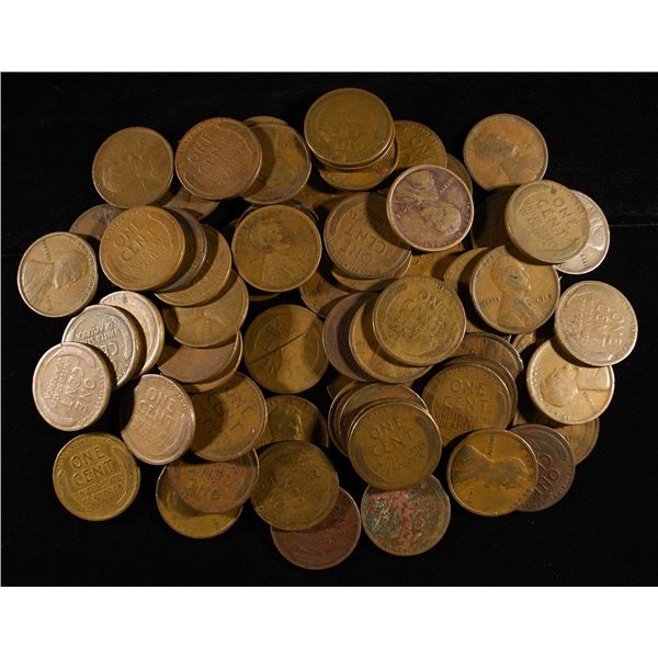 (70) WHEAT CENTS: TEENS