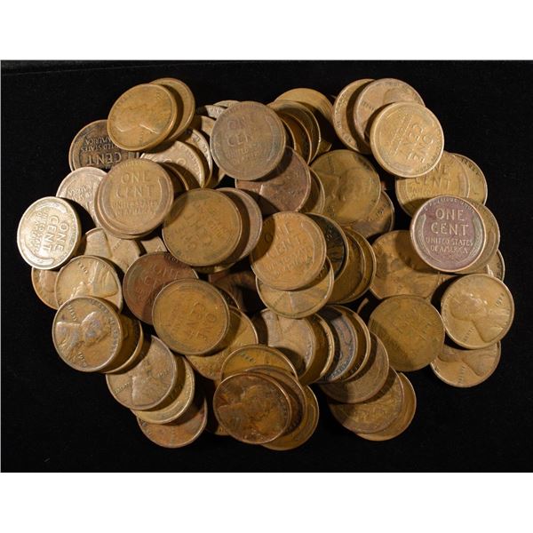 (81) WHEAT CENTS: 20'S