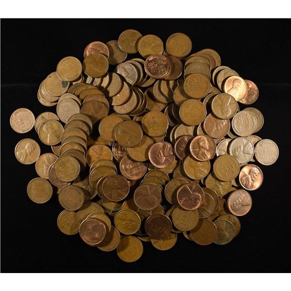 (200) "S" MINT WHEAT CENTS