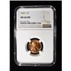 Image 1 : 1957 LINCOLN CENT NGC MS-66 RD