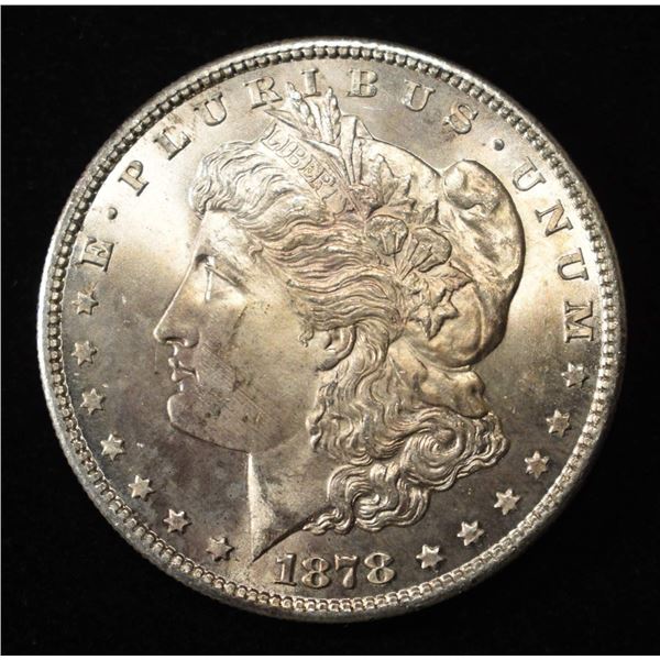 1878-S MORGAN DOLLAR CH/GEM  BU