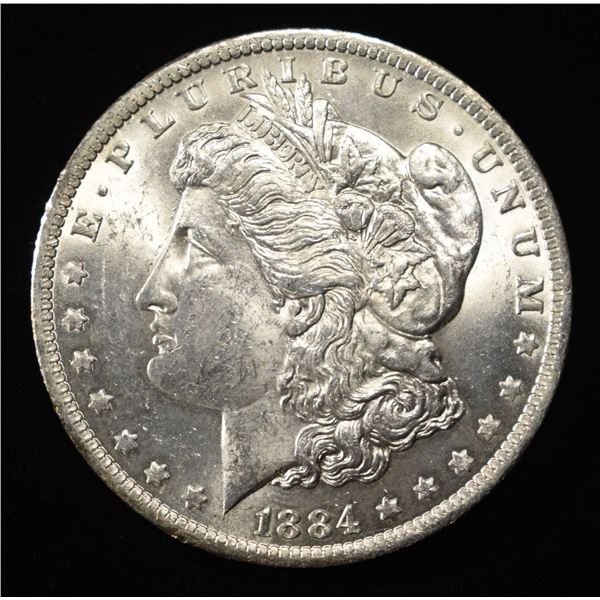 1884-O MORGAN DOLLAR BU