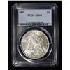 Image 1 : 1887 MORGAN DOLLAR PCGS MS64