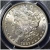 Image 2 : 1887 MORGAN DOLLAR PCGS MS64
