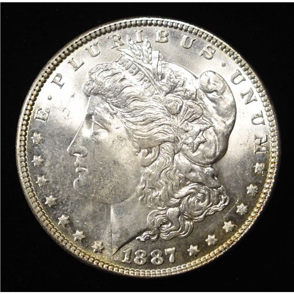 1887 MORGAN DOLLAR BU