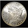 Image 1 : 1887 MORGAN DOLLAR BU