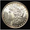 Image 1 : 1891-O MORGAN DOLLAR CH/GEM BU