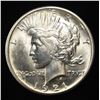Image 1 : 1921 PEACE DOLLAR CH/GEM BU