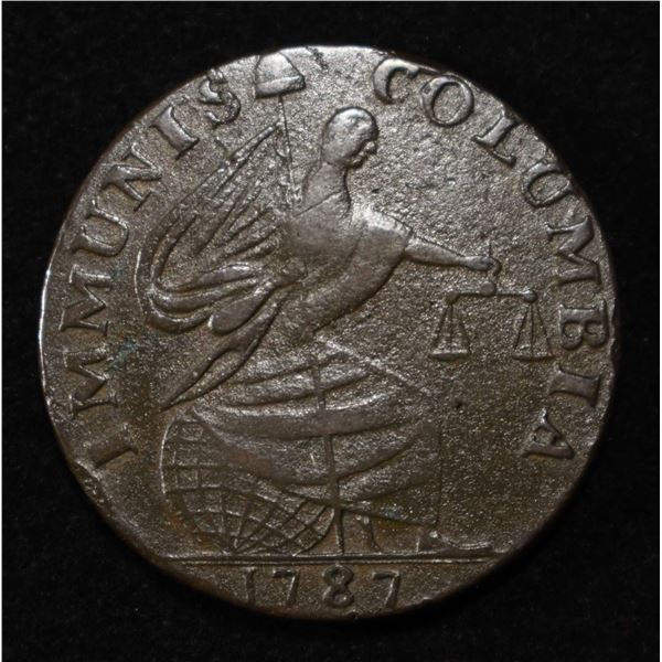 IMMUNIS COLUMBIA COLONIAL COPPER XF