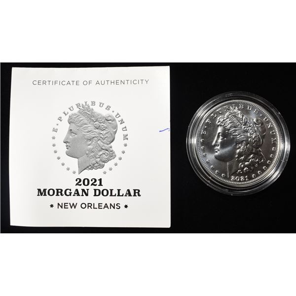 2021-O MORGAN DOLLAR