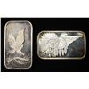 Image 1 : (2) 1 OZ .999 SILVER BARS