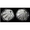 Image 1 : (2) 1 OZ SCOTTSDALE MINT .999 SILVER ROUNDS