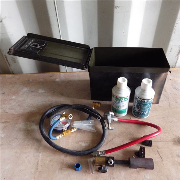 Refrigeration charging hoses etcetera