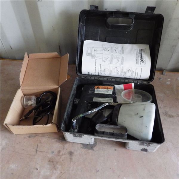 Wagner Electric paint sprayer and airbrush