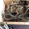 Image 2 : Wood ammunition box with various lengths of rope etc