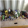 Image 1 : Assorted oils and shop fluids
