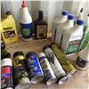 Image 3 : Assorted oils and shop fluids