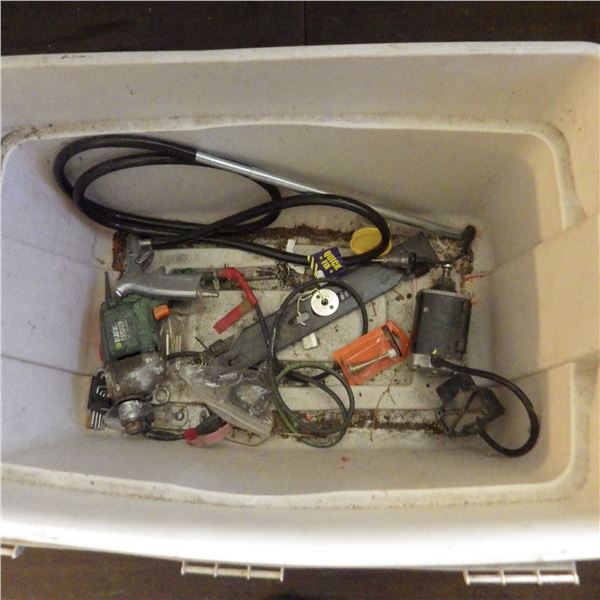 3/8 drill , 1/4 horsepower motor etc