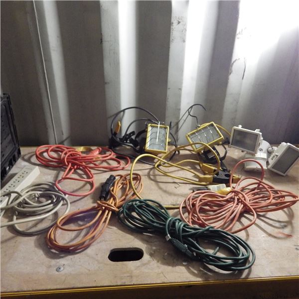 Electrical cords and halogen lights