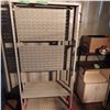 Image 1 : Rolling rack for parts bins and storage trays