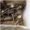 Image 11 : Padlocks, spark plugs, Mini coil spring compressors , miscellaneous automotive parts