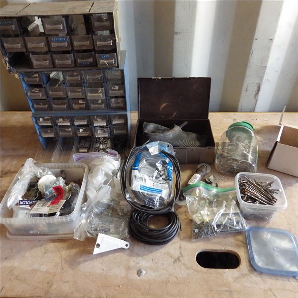 Nails, Parts bins, Etcetera