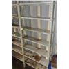 Image 1 : 5 sections of metal storage shelving will need to be disassembled