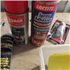 Image 2 : Cans of spray adhesive and bodyworking items
