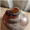 Image 2 : Brown glass jug with handle possibly Javex bottle