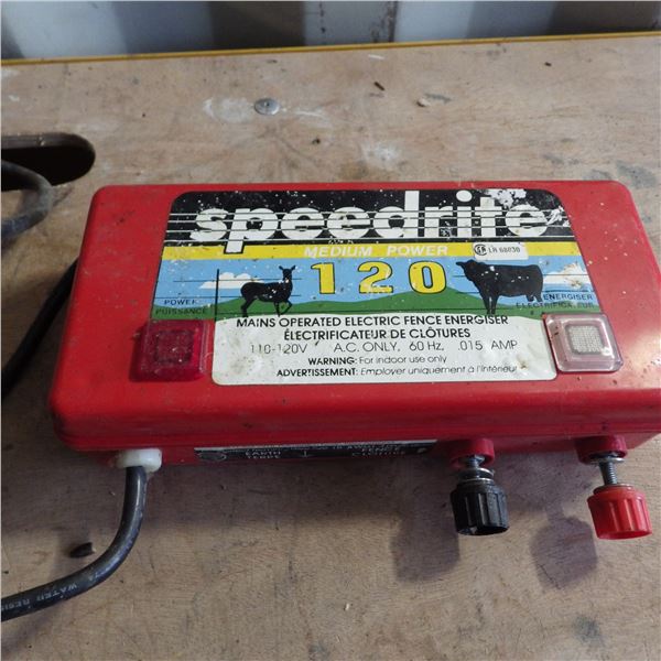 Lot of two electric fence energizers One works and one doesn't