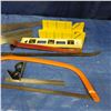 Image 3 : Hand saws, pry bars, tape measure, etcetera