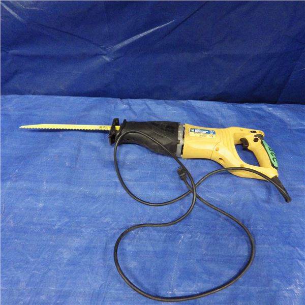 Power Fist reciprocating saw working