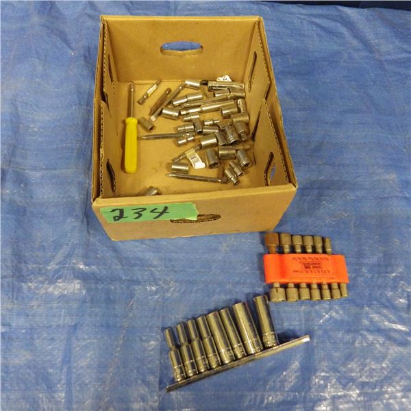 Quarter drive sockets etcetera