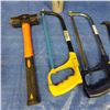 Image 2 : pry bars, hacksaws , hammer