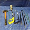 Image 4 : pry bars, hacksaws , hammer