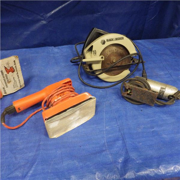 Circular saw, Sander , older jigsaw, - non tested