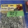 Image 3 : Tie out chain for dogs and screw in dock rings